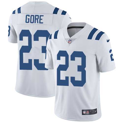 Nike Indianapolis Colts #23 Frank Gore White NFL Vapor Untouchable Limited Jersey,We sell and wholesale Nike Indianapolis Colts #23 Frank Gore White NFL Vapor Untouchable Limited Jersey on line form chian!